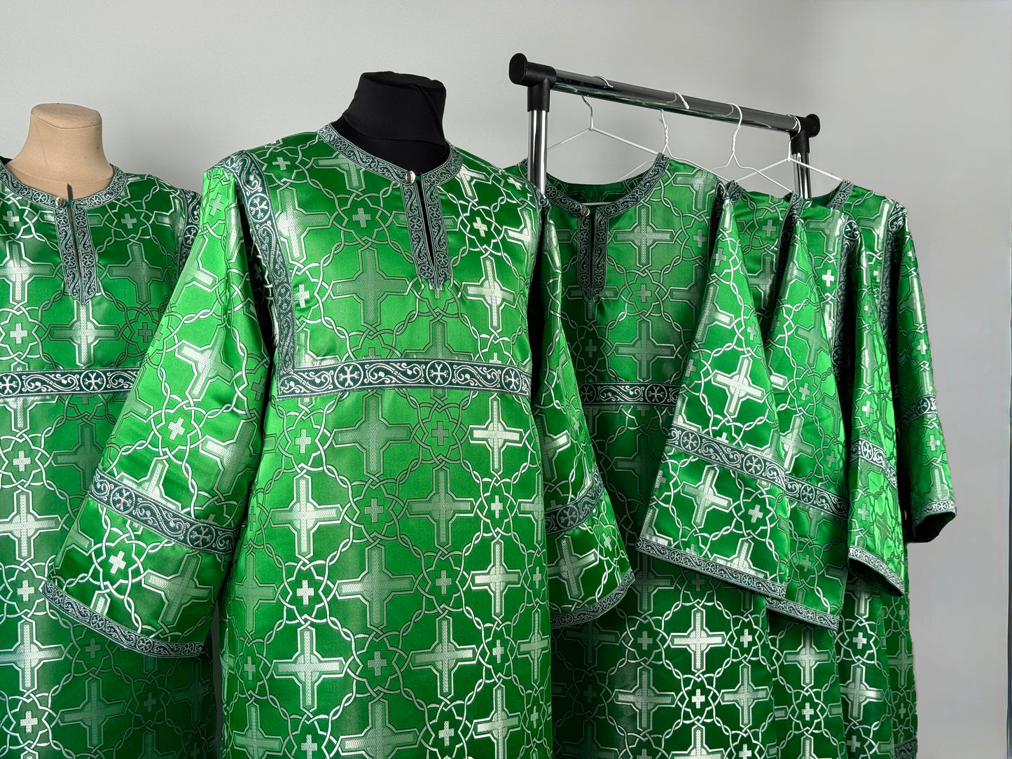 Green Altar Server Robes | Sticharion for Acolytes