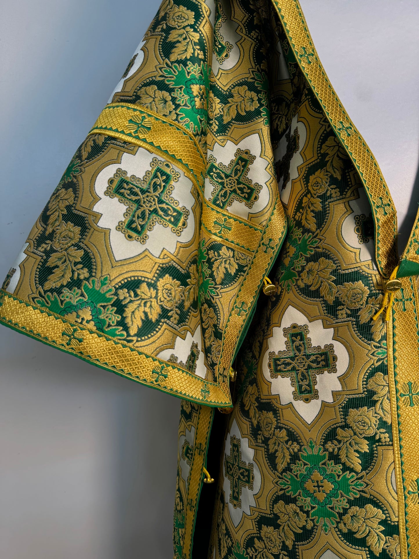 Bishop's vestment | Orthodox green vestments for a Bishop | Archbishop vestments | Orthodox Greek style vestments for Bishop