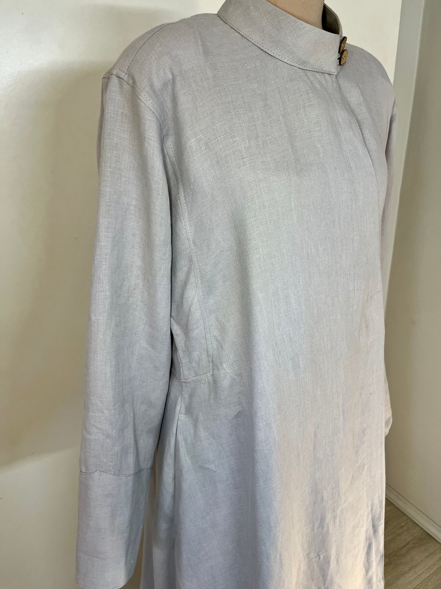 Cassock in linen | Slvic style orthodox cassock | Undercassock | Clergy robe | Cassock for a priest