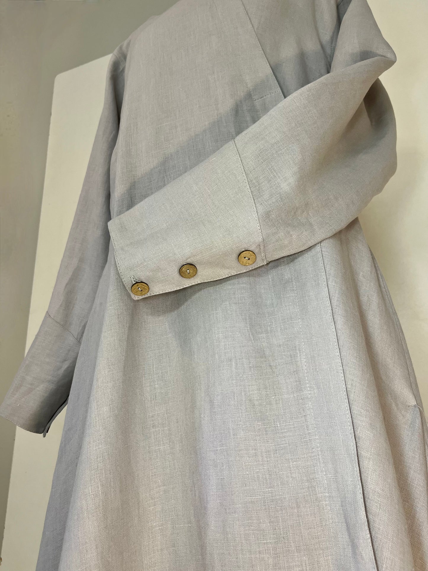 Cassock in linen | Slvic style orthodox cassock | Undercassock | Clergy robe | Cassock for a priest
