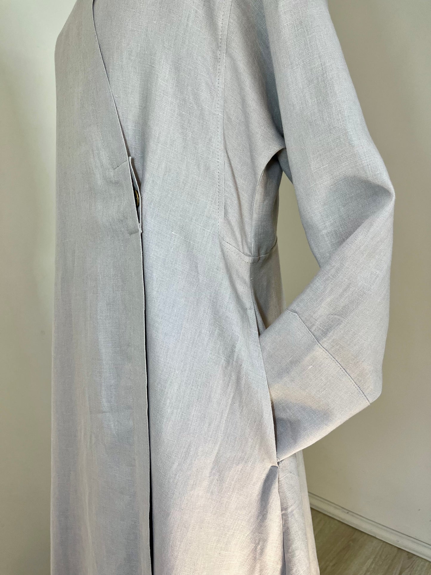 Cassock in linen | Slvic style orthodox cassock | Undercassock | Clergy robe | Cassock for a priest
