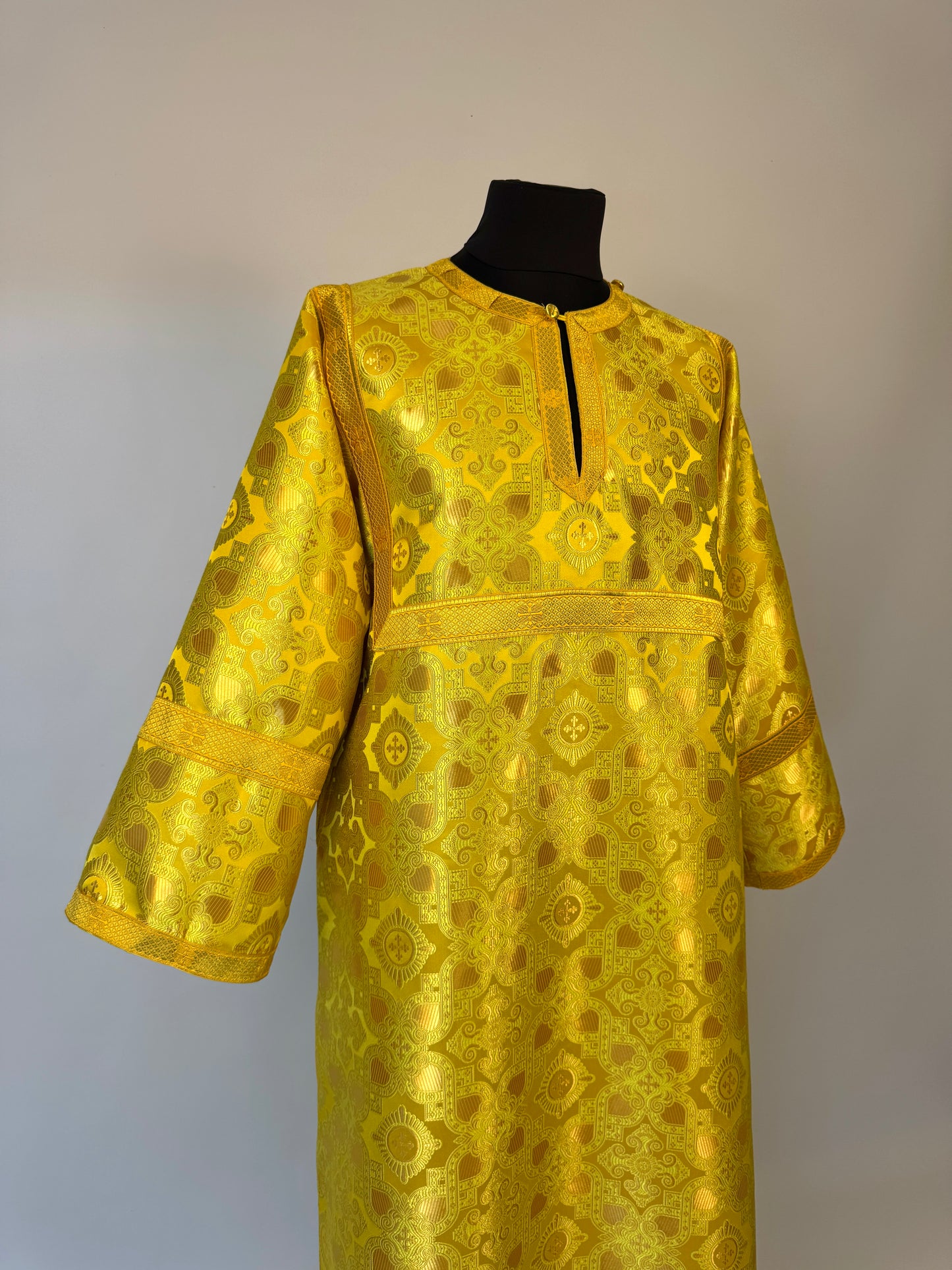 Yellow Altar Server Robes | Sticharion for Acolytes