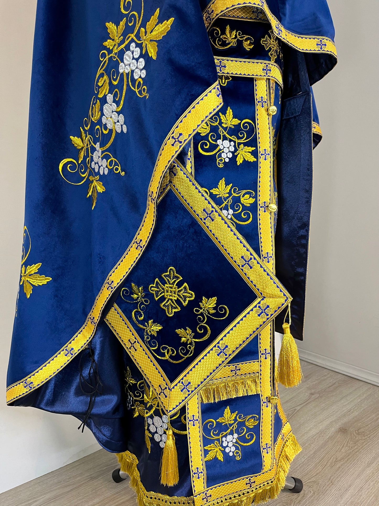 Embroidered Priest vestment set | Greek vestment | Religious Clothing | Priest robe | Orthodox vestments | Clothes for priests