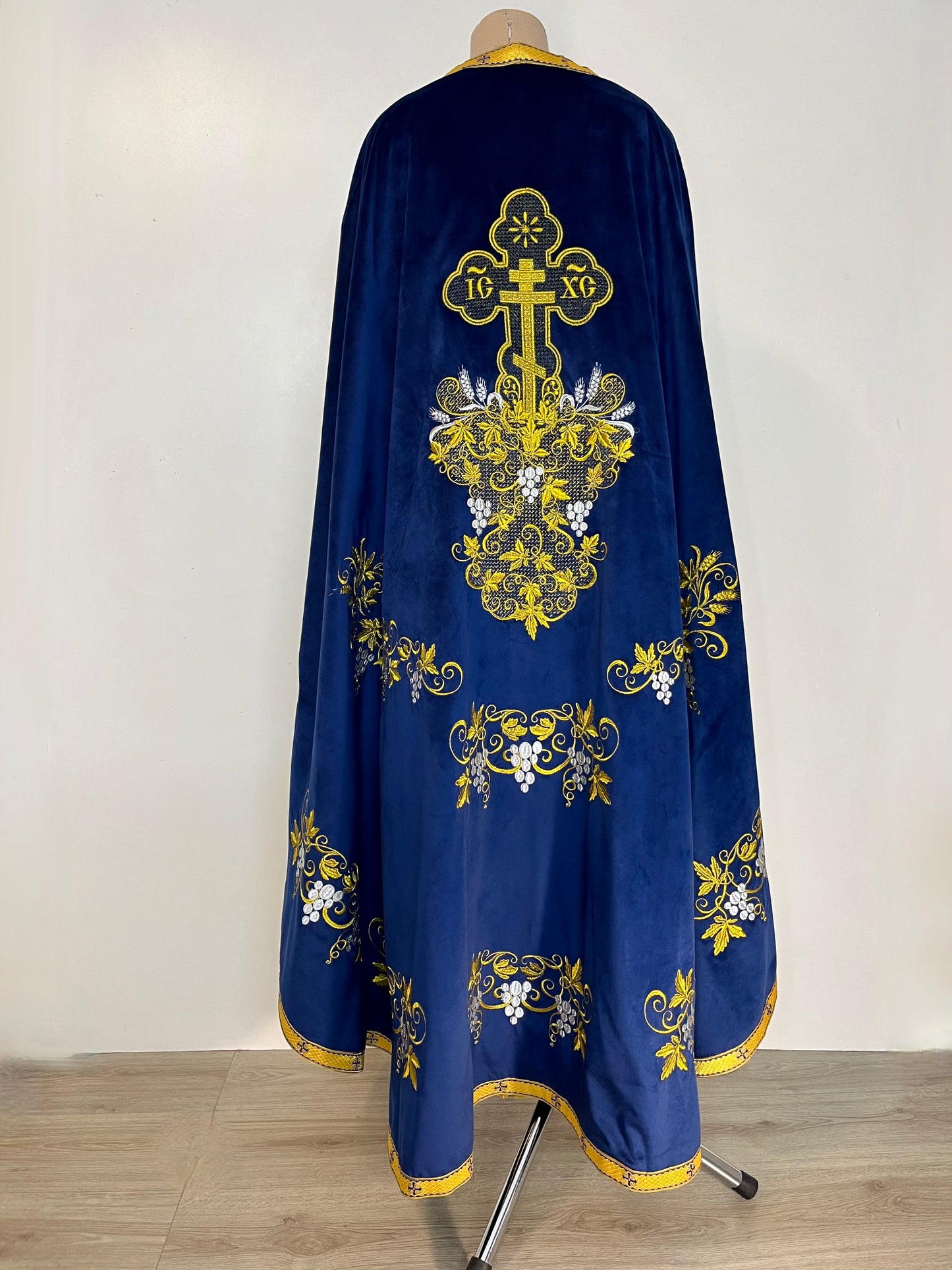Embroidered Priest vestment set | Greek vestment | Religious Clothing | Priest robe | Orthodox vestments | Clothes for priests