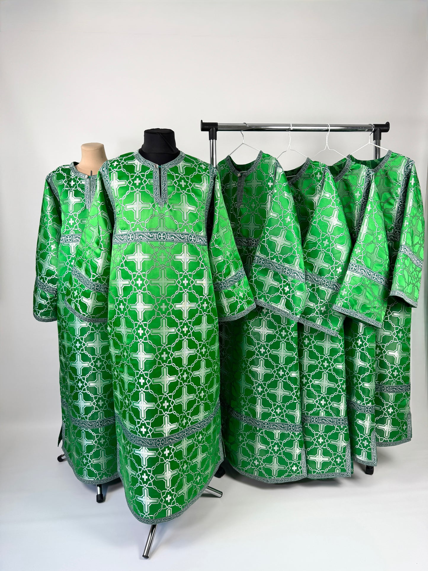 Green Altar Server Robes | Sticharion for Acolytes