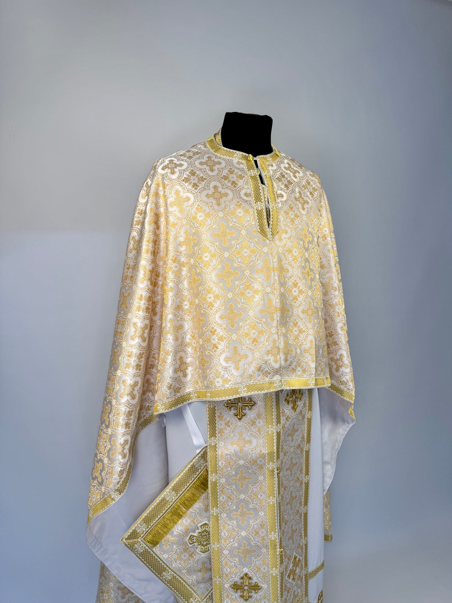 Greek vestment liturgical | White Priest robe | Clothes for priests