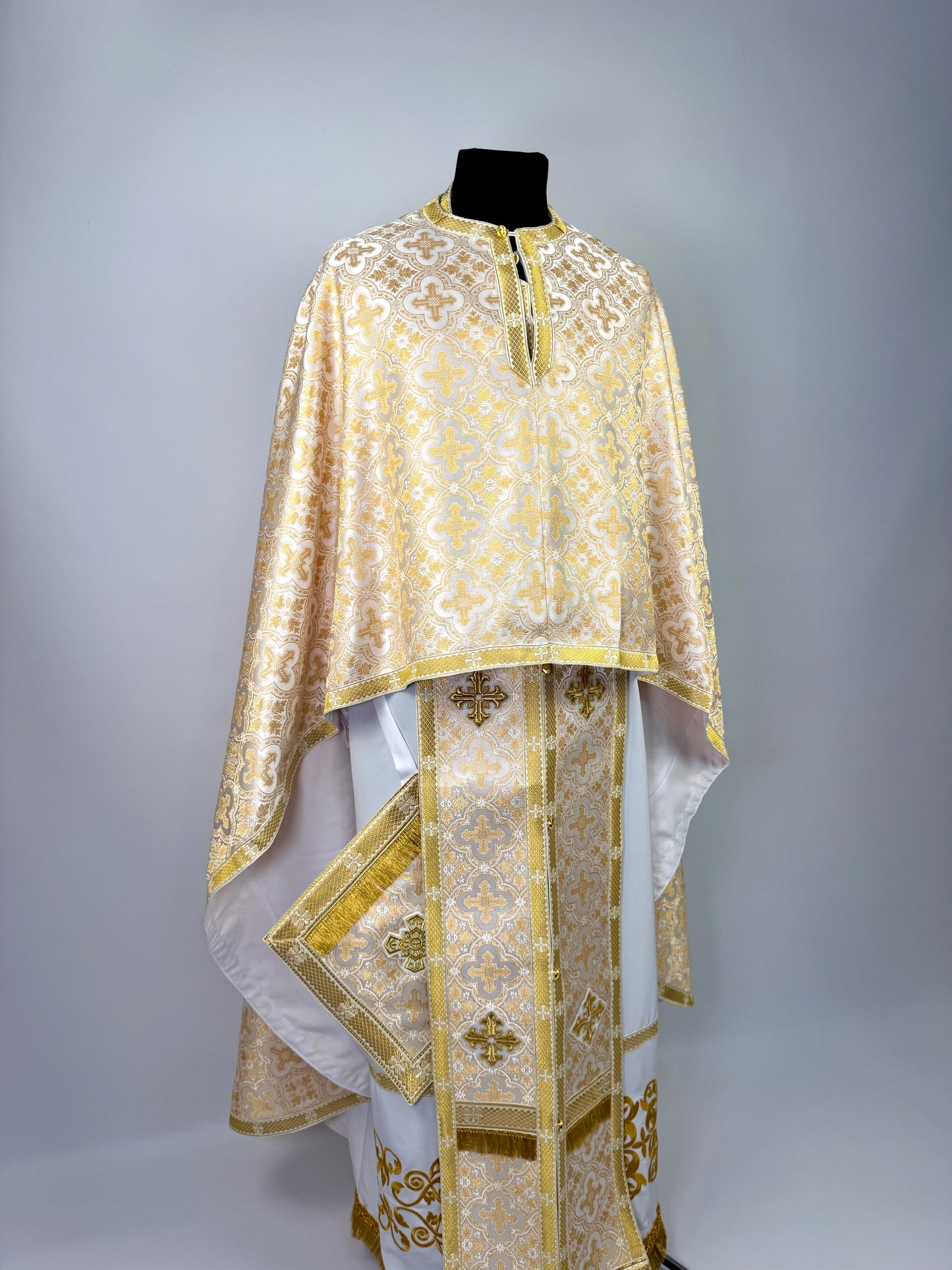 Greek vestment liturgical | White Priest robe | Clothes for priests