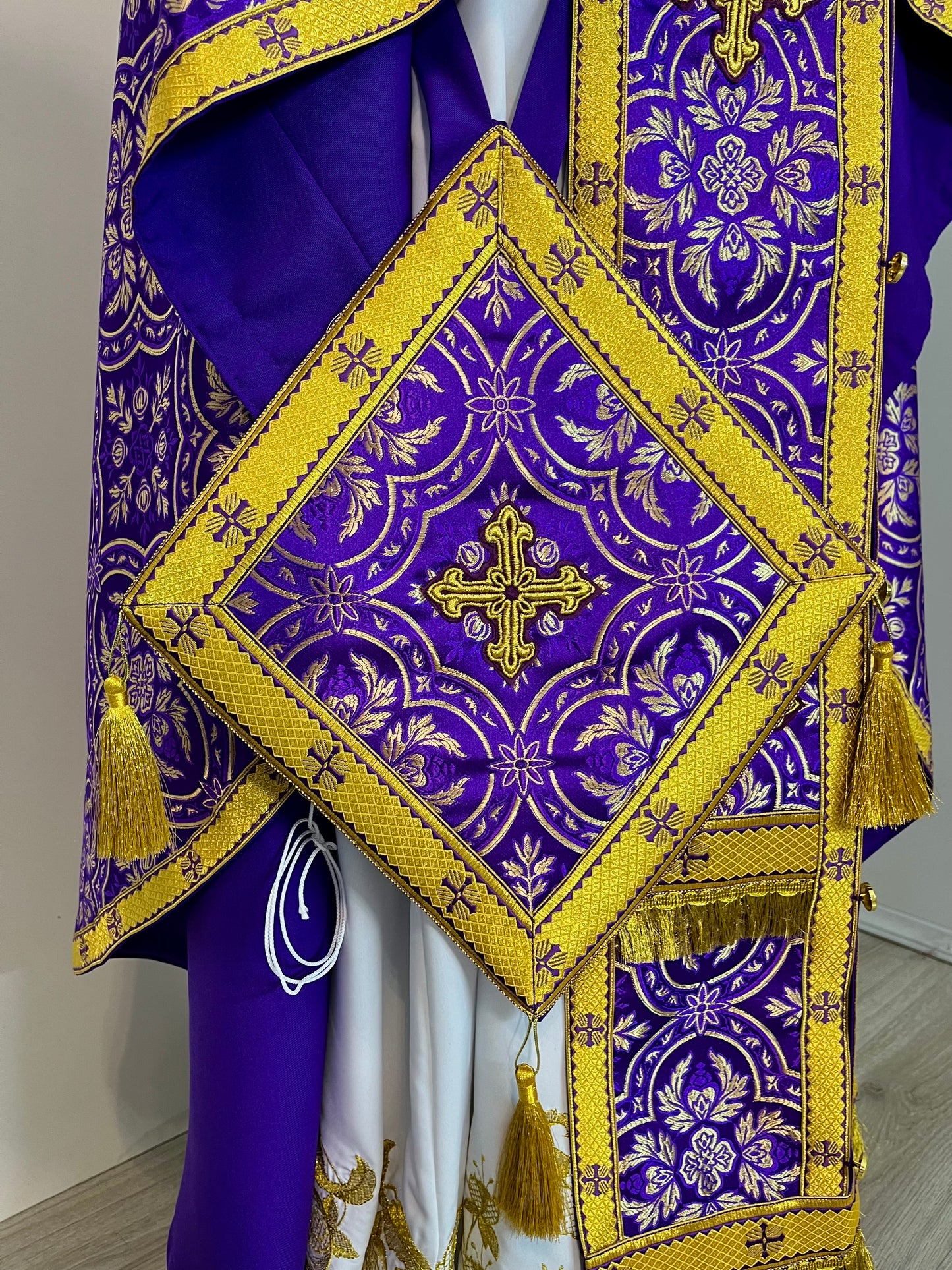 Greek vestment liturgical | Purple Priest robe | Clothes for priests