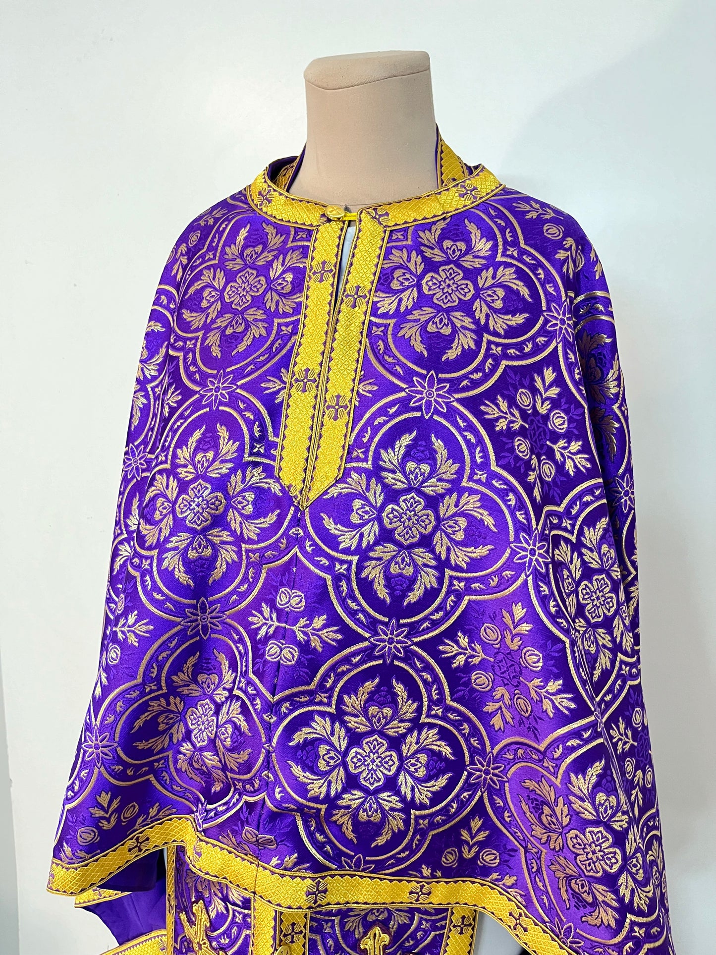Greek vestment liturgical | Purple Priest robe | Clothes for priests