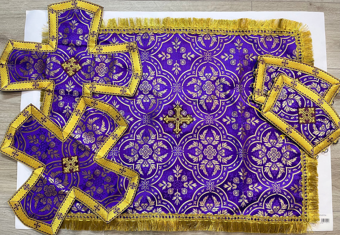 Greek vestment liturgical | Purple Priest robe | Clothes for priests