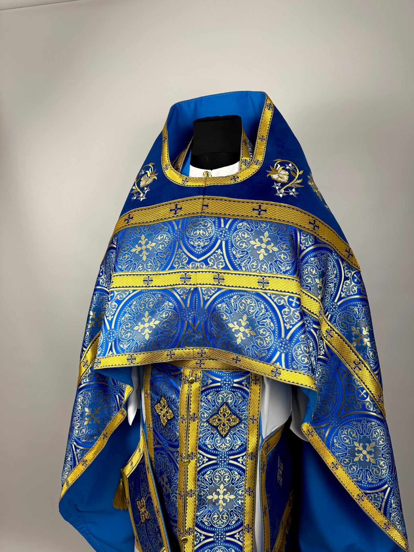 Set of embroidery vestments of a Slavic Orthodox priest