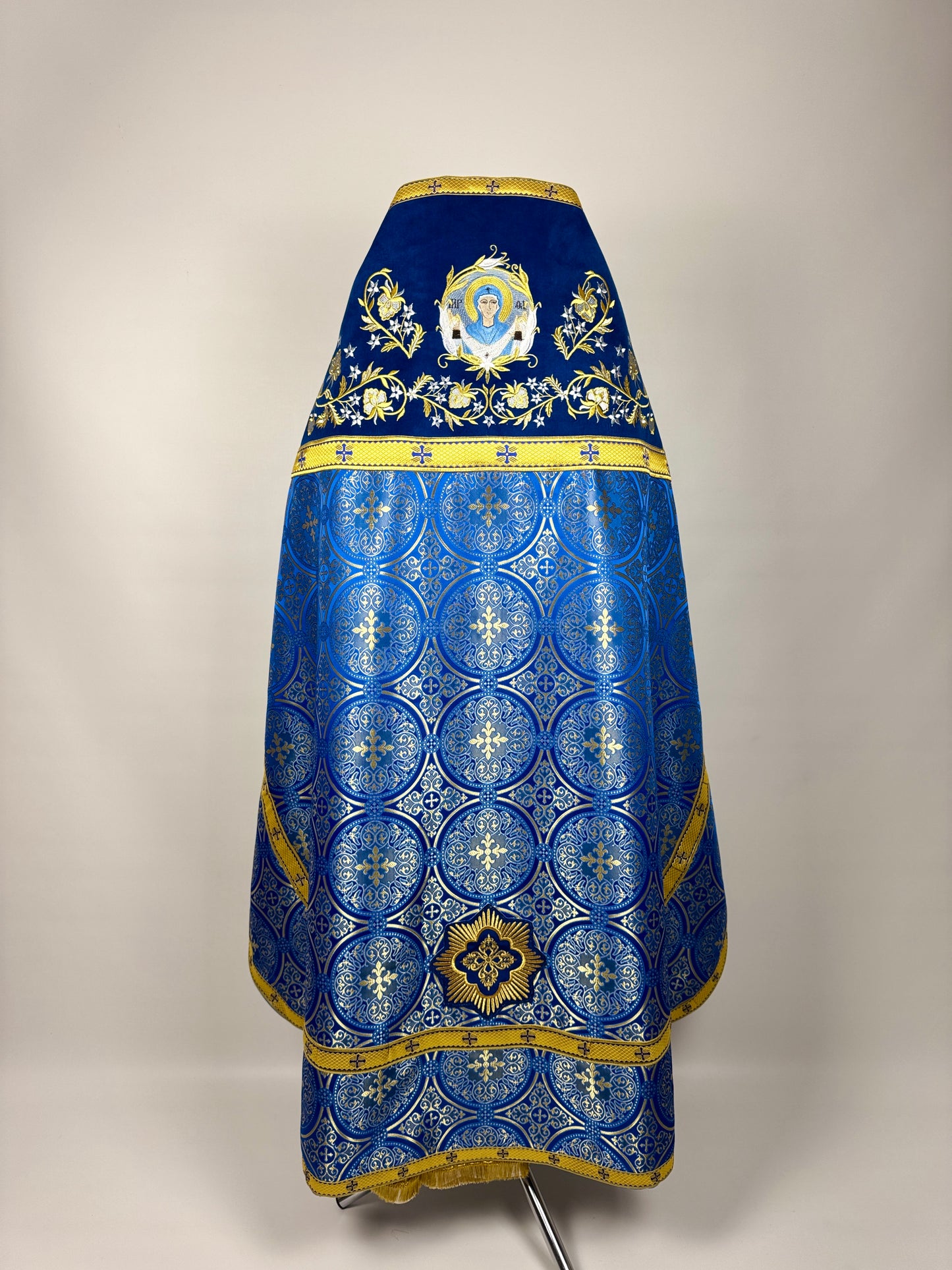 Set of embroidery vestments of a Slavic Orthodox priest