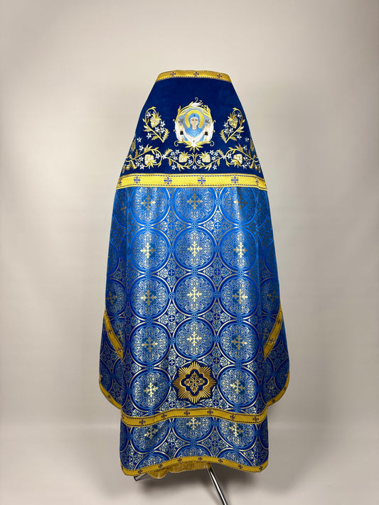 Set of embroidery vestments of a Slavic Orthodox priest