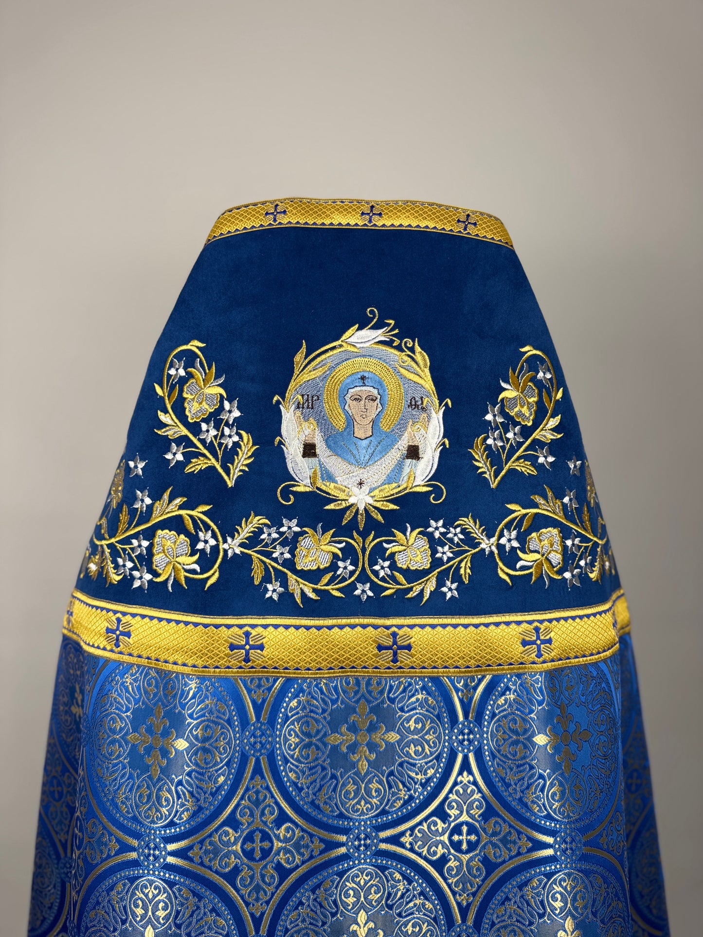 Set of embroidery vestments of a Slavic Orthodox priest