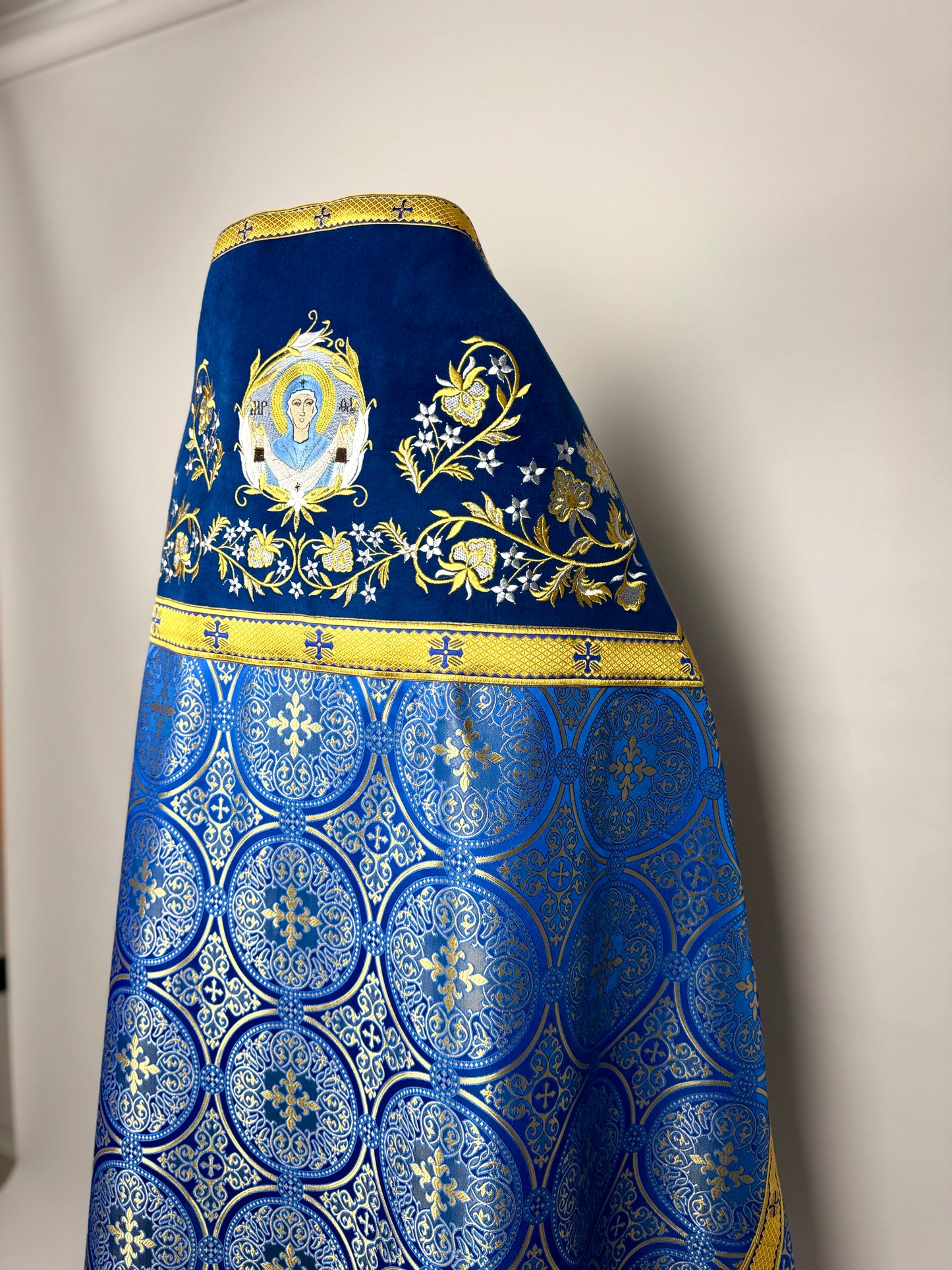 Set of embroidery vestments of a Slavic Orthodox priest