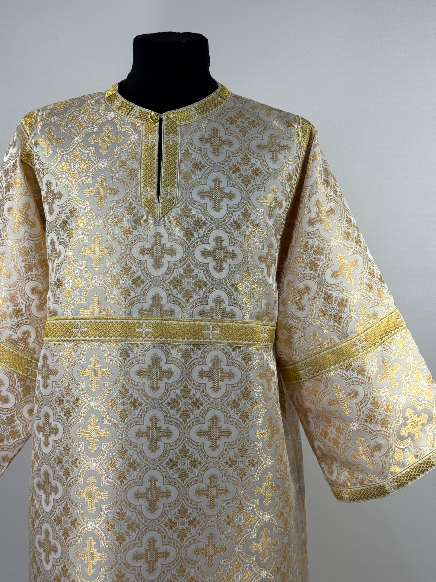 White Altar Server Robes | Stikharion for Acolytes