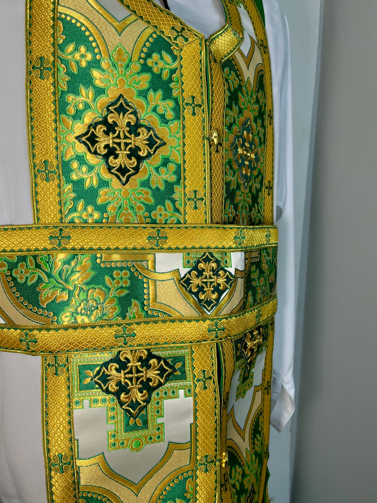 Greek vestment liturgical | Green Priest robe | Clothes for priests