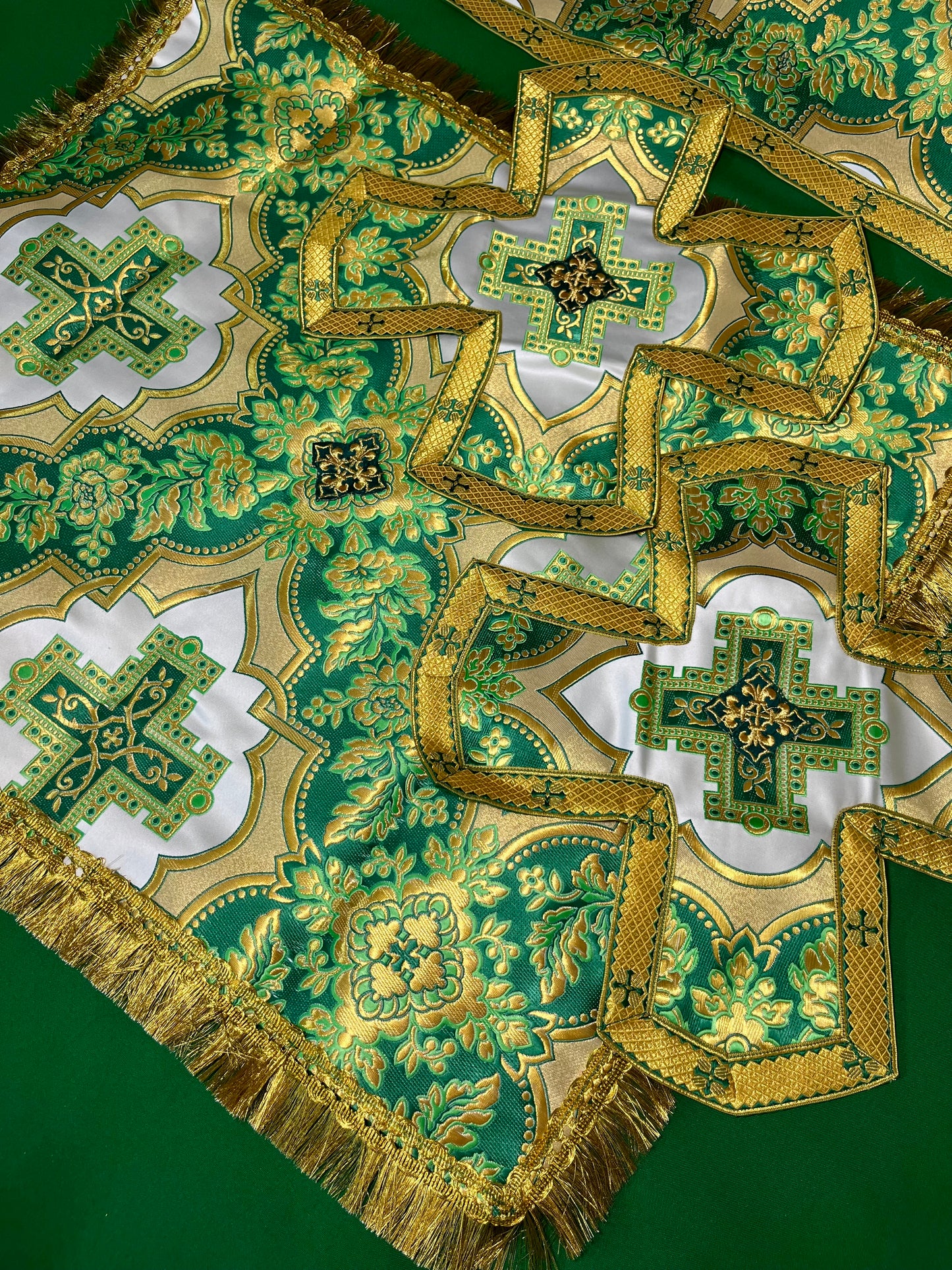 Greek vestment liturgical | Green Priest robe | Clothes for priests