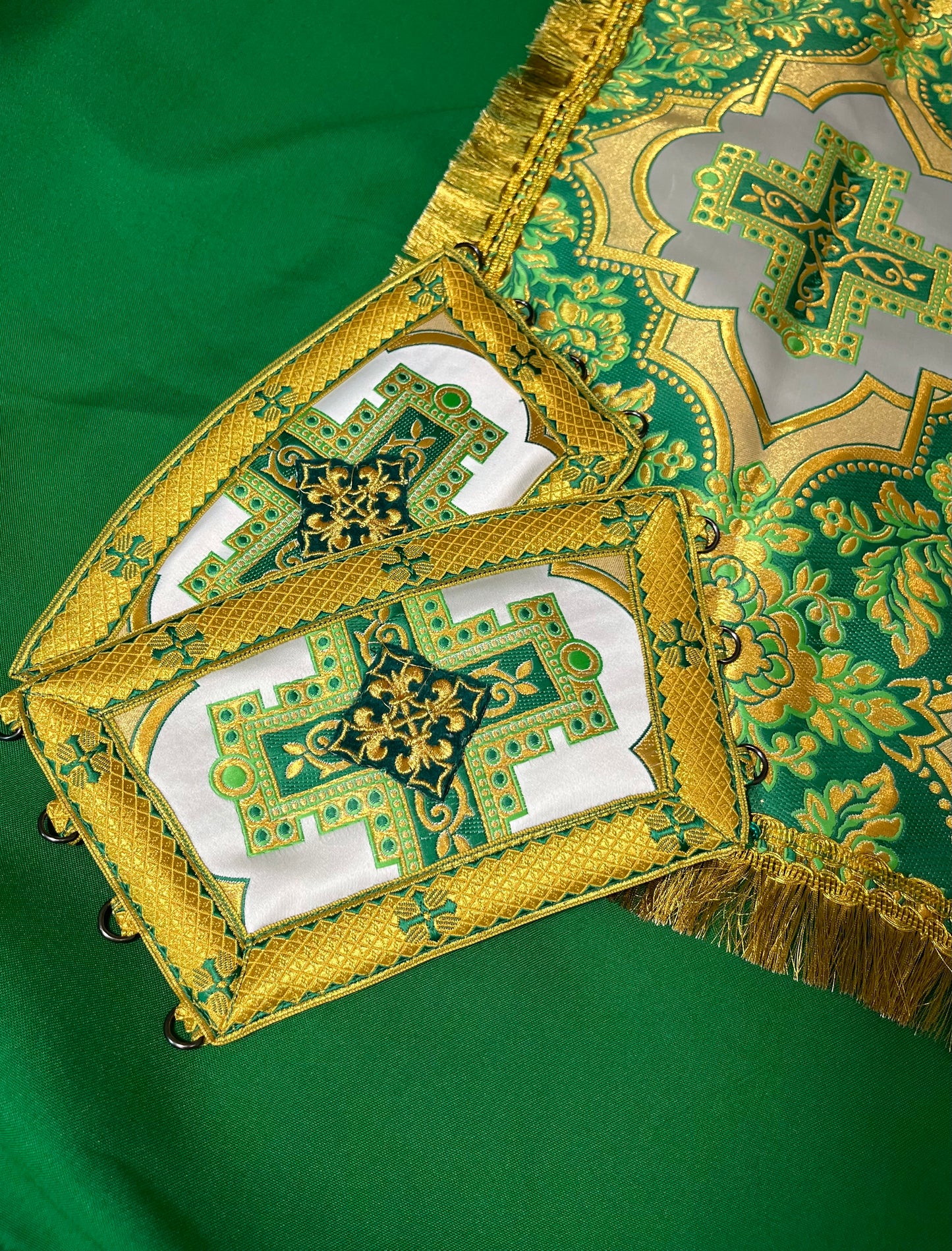 Greek vestment liturgical | Green Priest robe | Clothes for priests