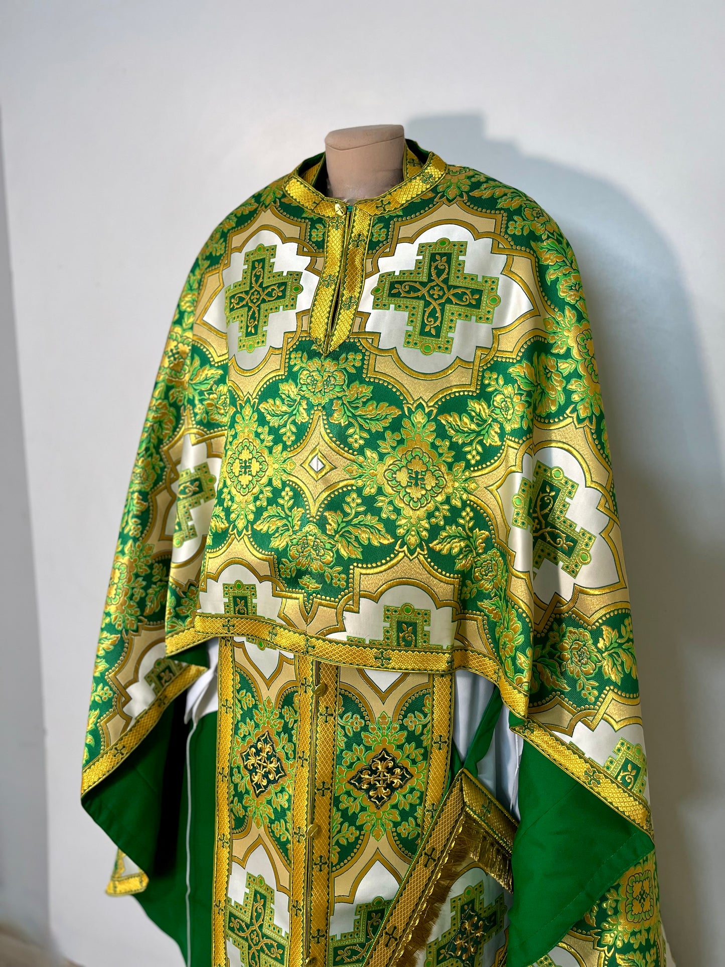 Greek vestment liturgical | Green Priest robe | Clothes for priests