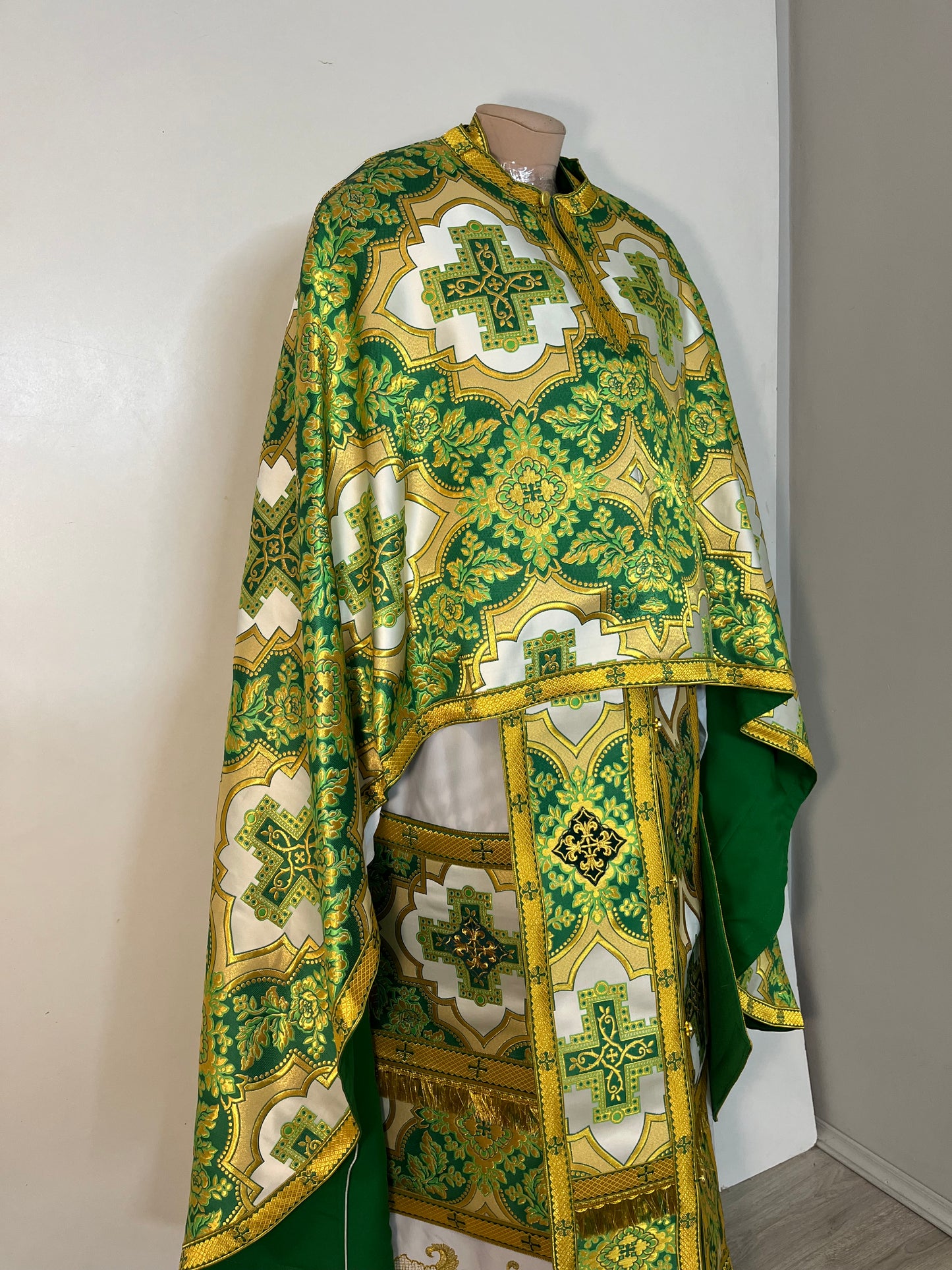 Greek vestment liturgical | Green Priest robe | Clothes for priests