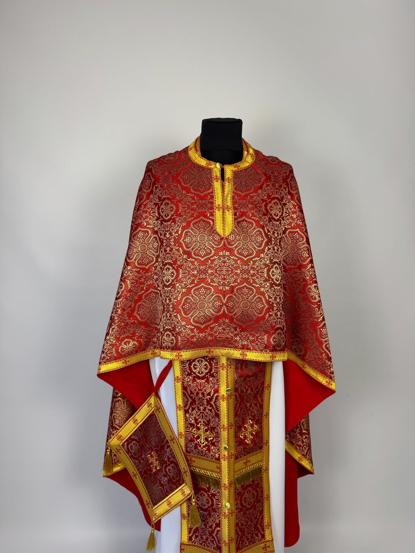 Red Greek Priest Vestments