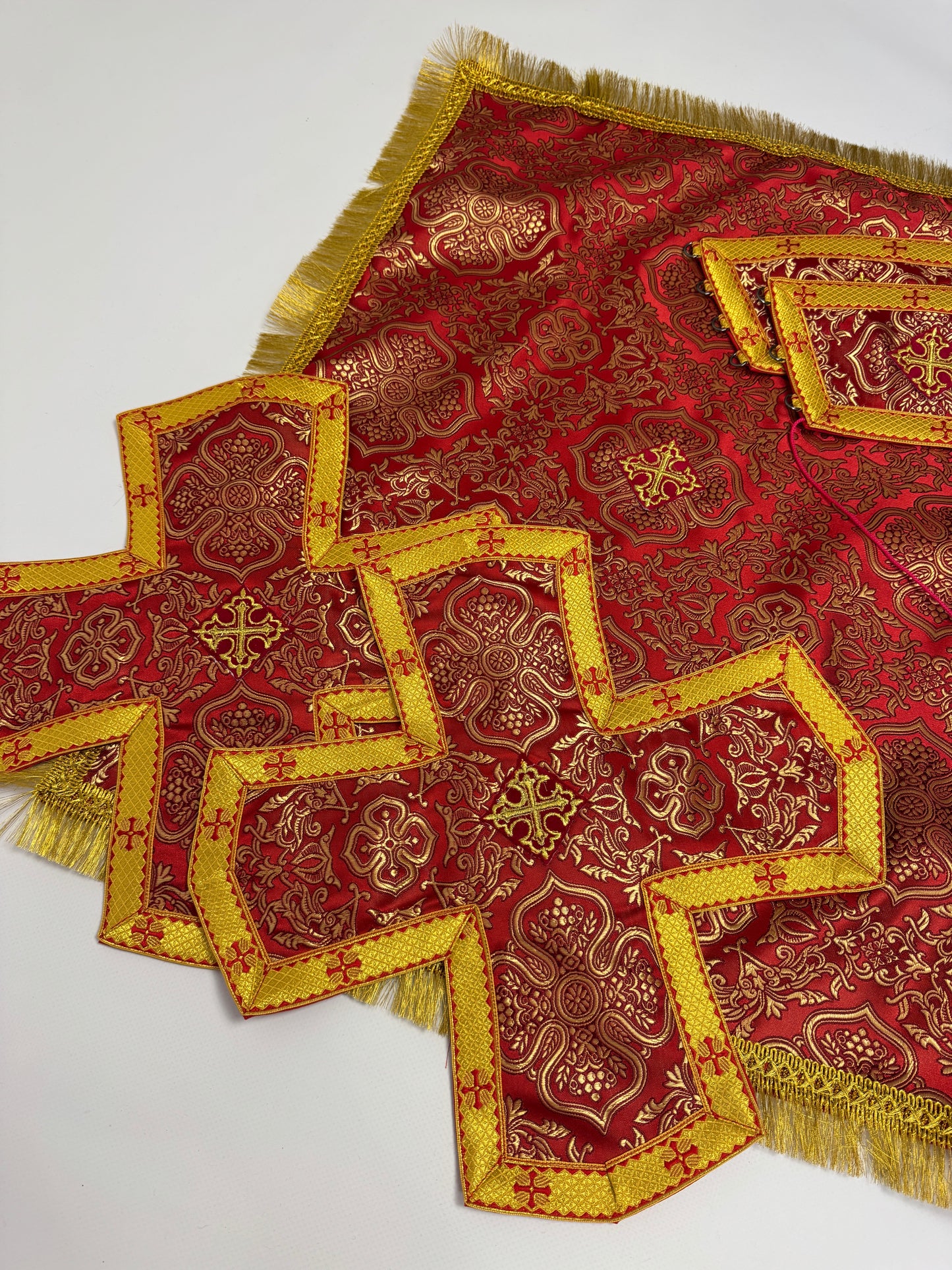 Red Greek Priest Vestments