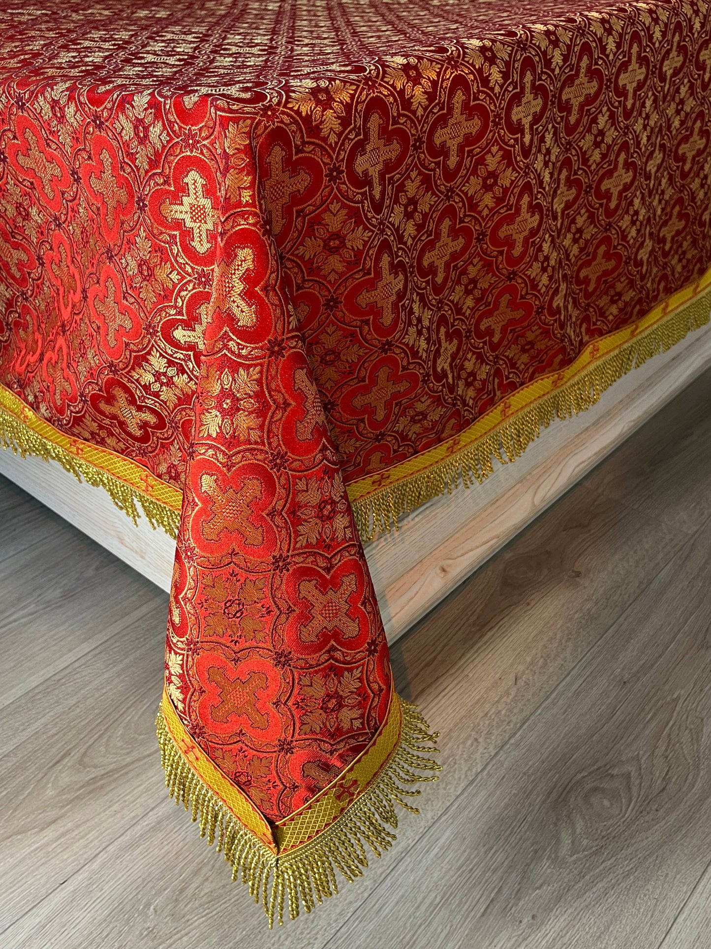 Liturgical Altar Covers | Church linens | Chalice veils |  Catholic altar cloth | Custom-made lectern covers for churches