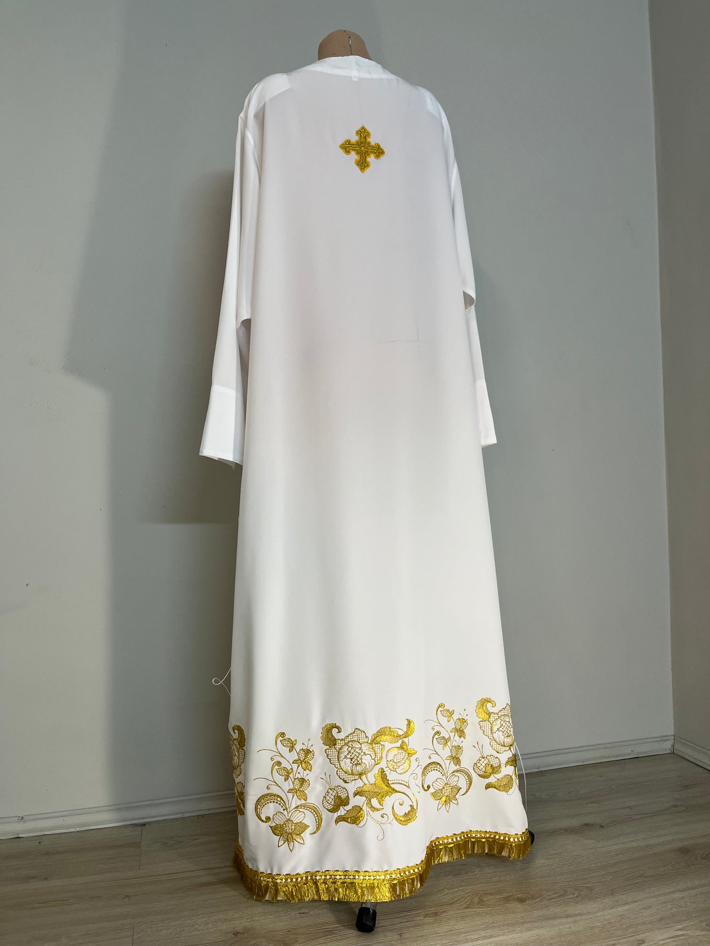 Alb for priest | surplice | Altar vestment | Alb embroidery