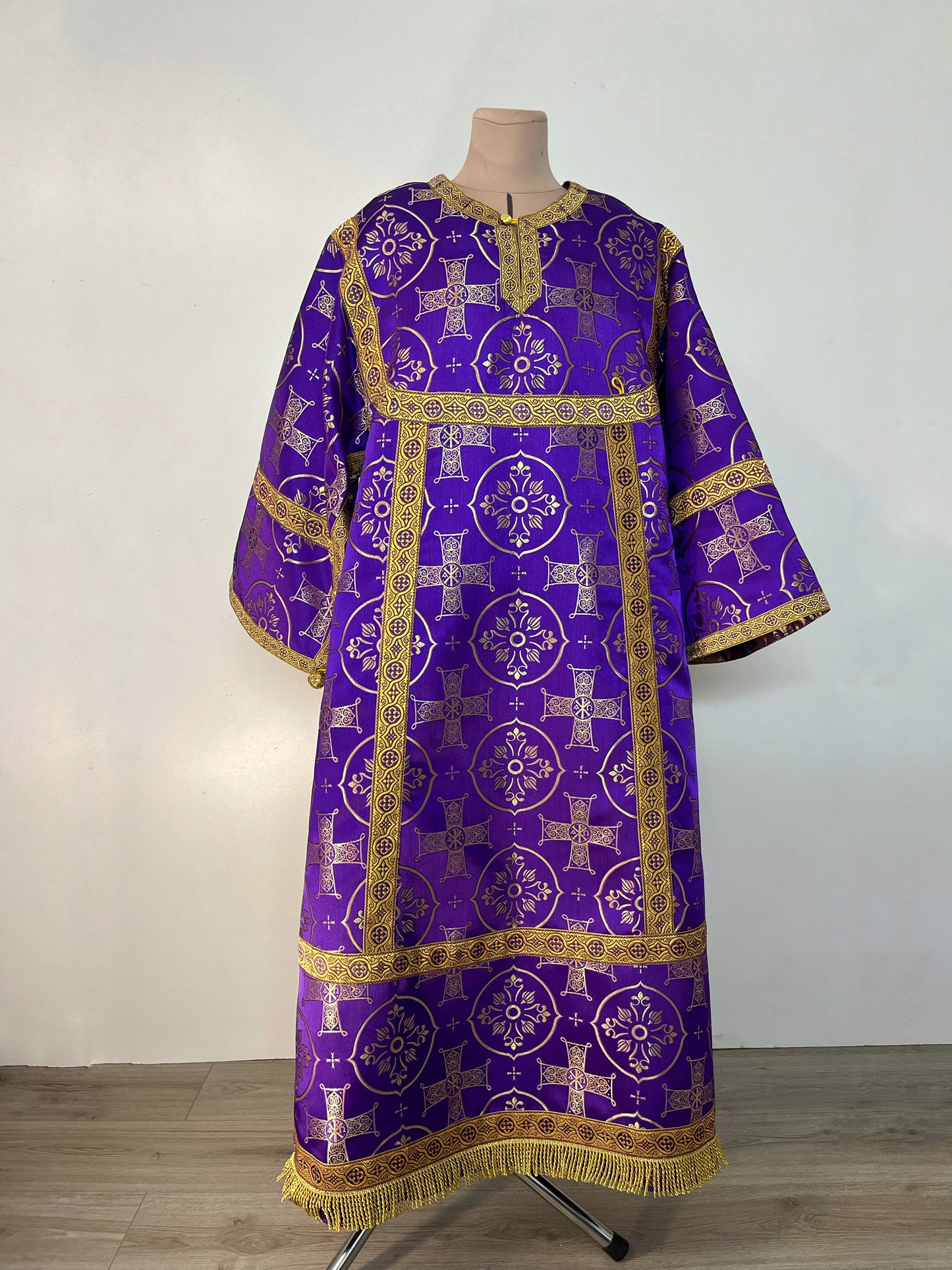 Bishop's vestment | Orthodox purple vestments for a Bishop | Archbishop vestments | Orthodox Greek style vestments for Bishop