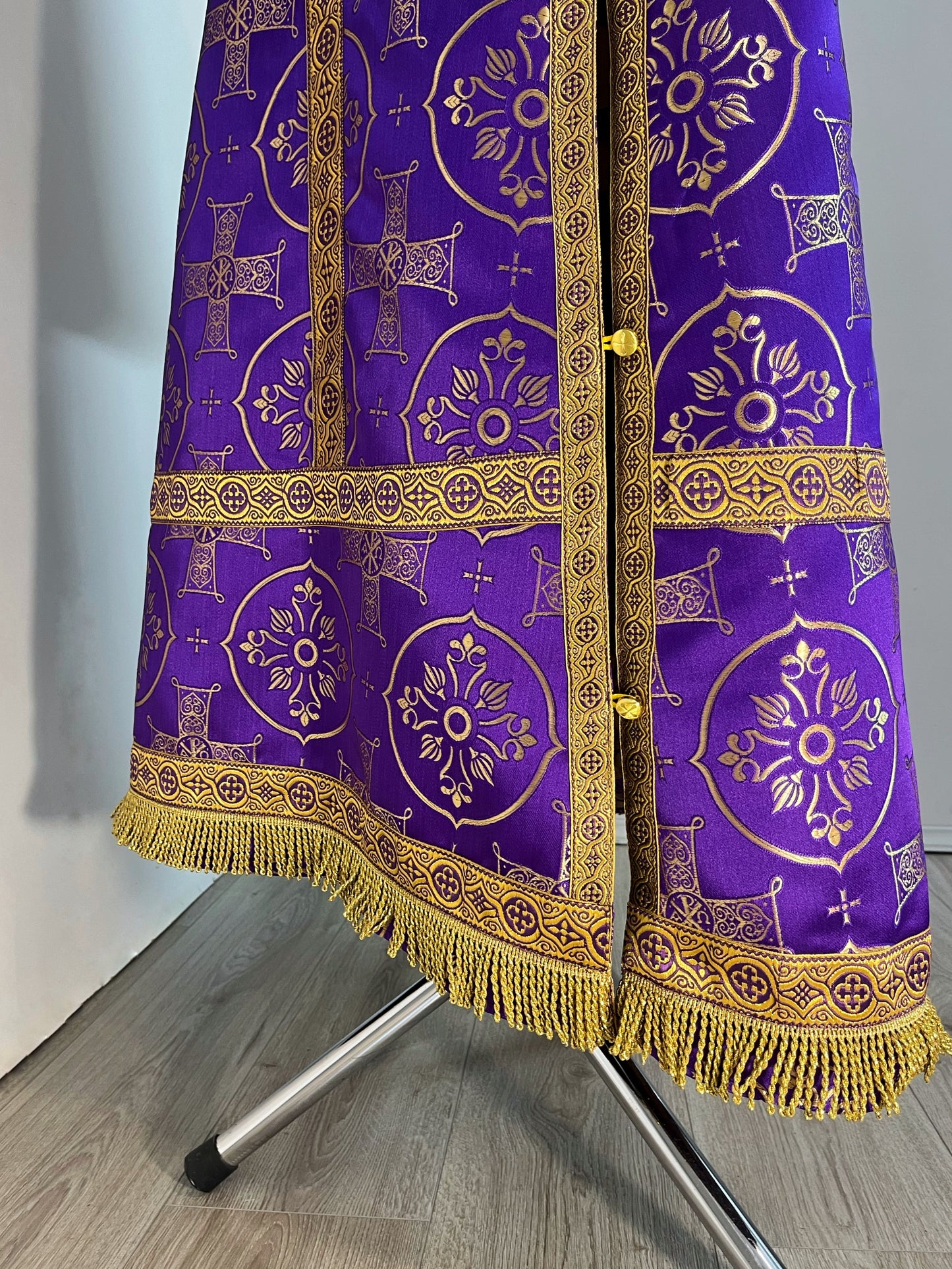 Bishop's vestment | Orthodox purple vestments for a Bishop | Archbishop vestments | Orthodox Greek style vestments for Bishop