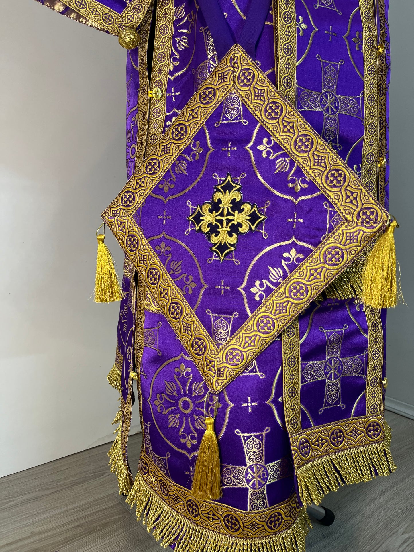 Bishop's vestment | Orthodox purple vestments for a Bishop | Archbishop vestments | Orthodox Greek style vestments for Bishop