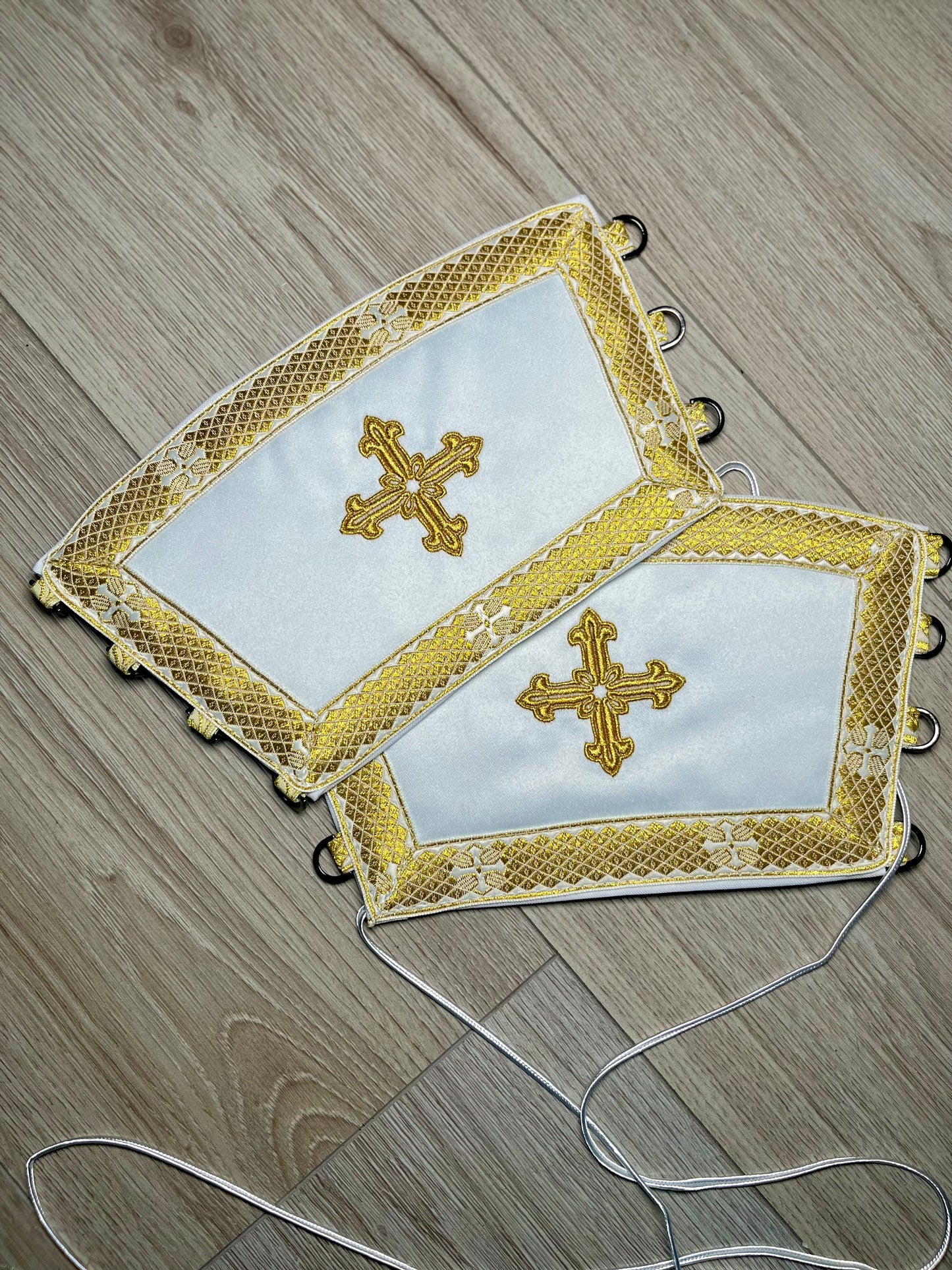 Embroidered Priest Stole with 'HOLY' | Deacon orarion | Protodeacon's orarion